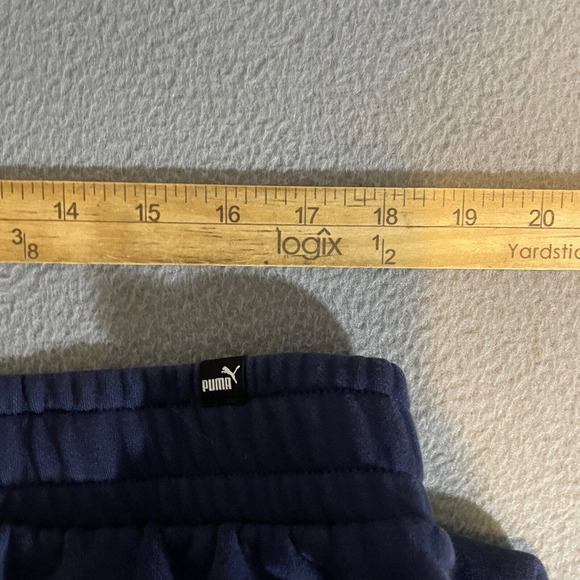 Puma Pants Mens Size 2XL Blue Casual Track Running Sweatpants Joggers - Picture 6 of 6